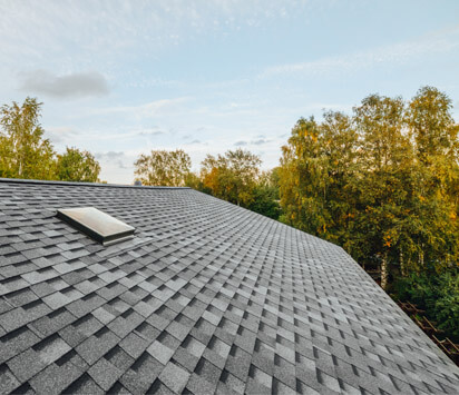 Recent Clarkson Roofing project, before and after case study.