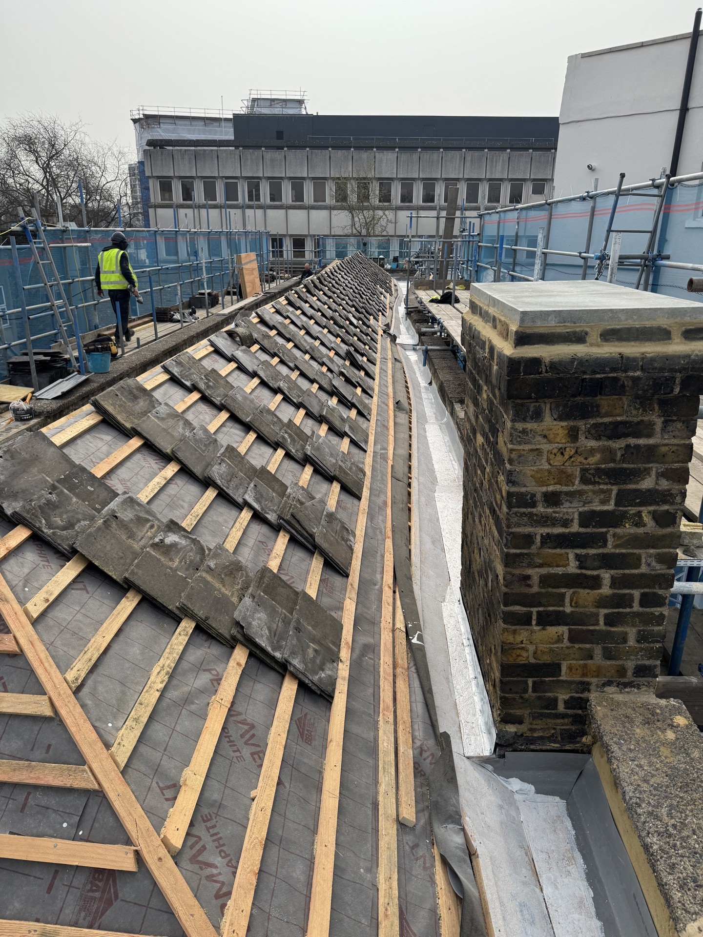 London slate detail