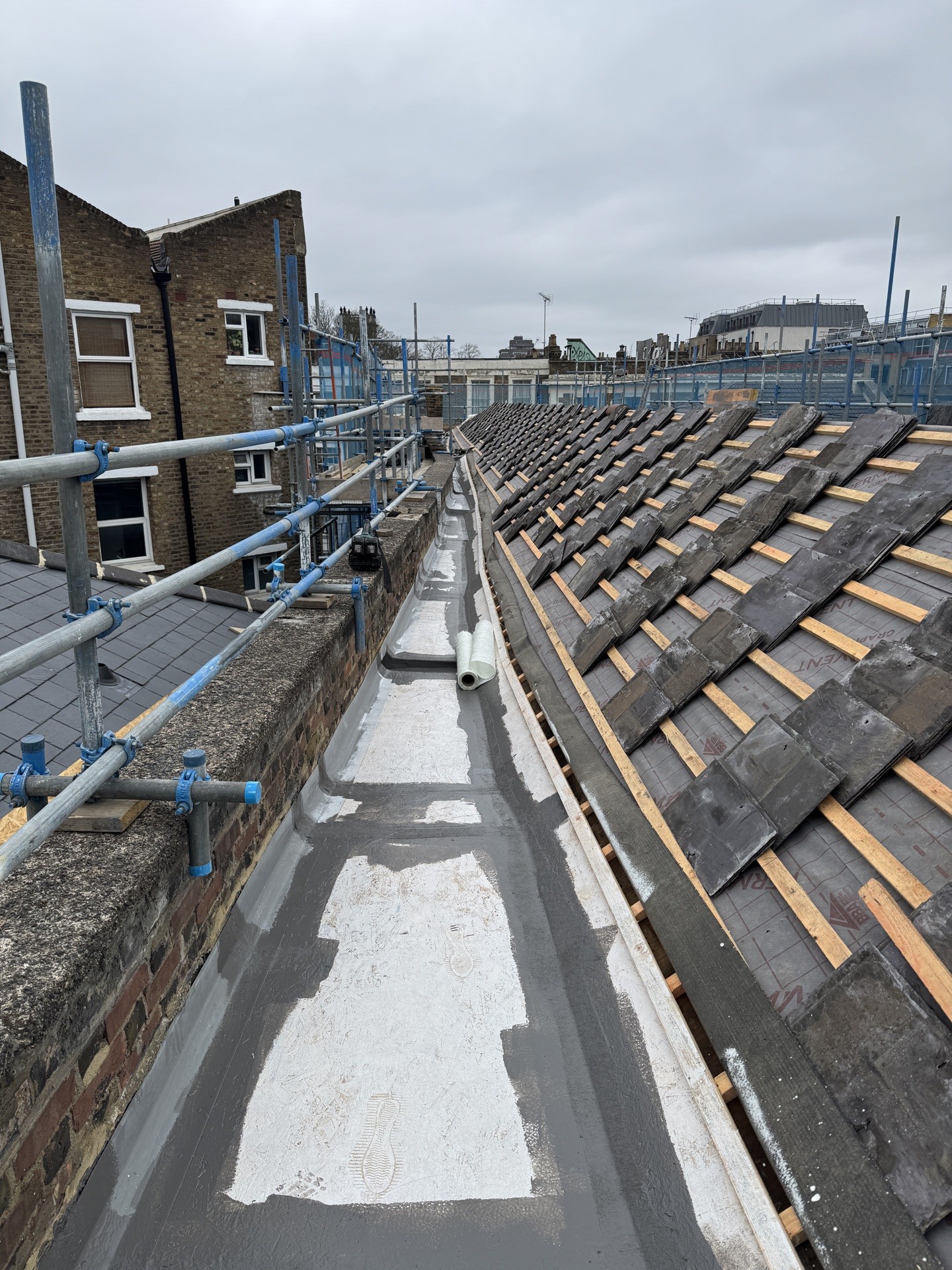 Clarkson Roofing founder on an emergency response call-out in Newport Pagnell