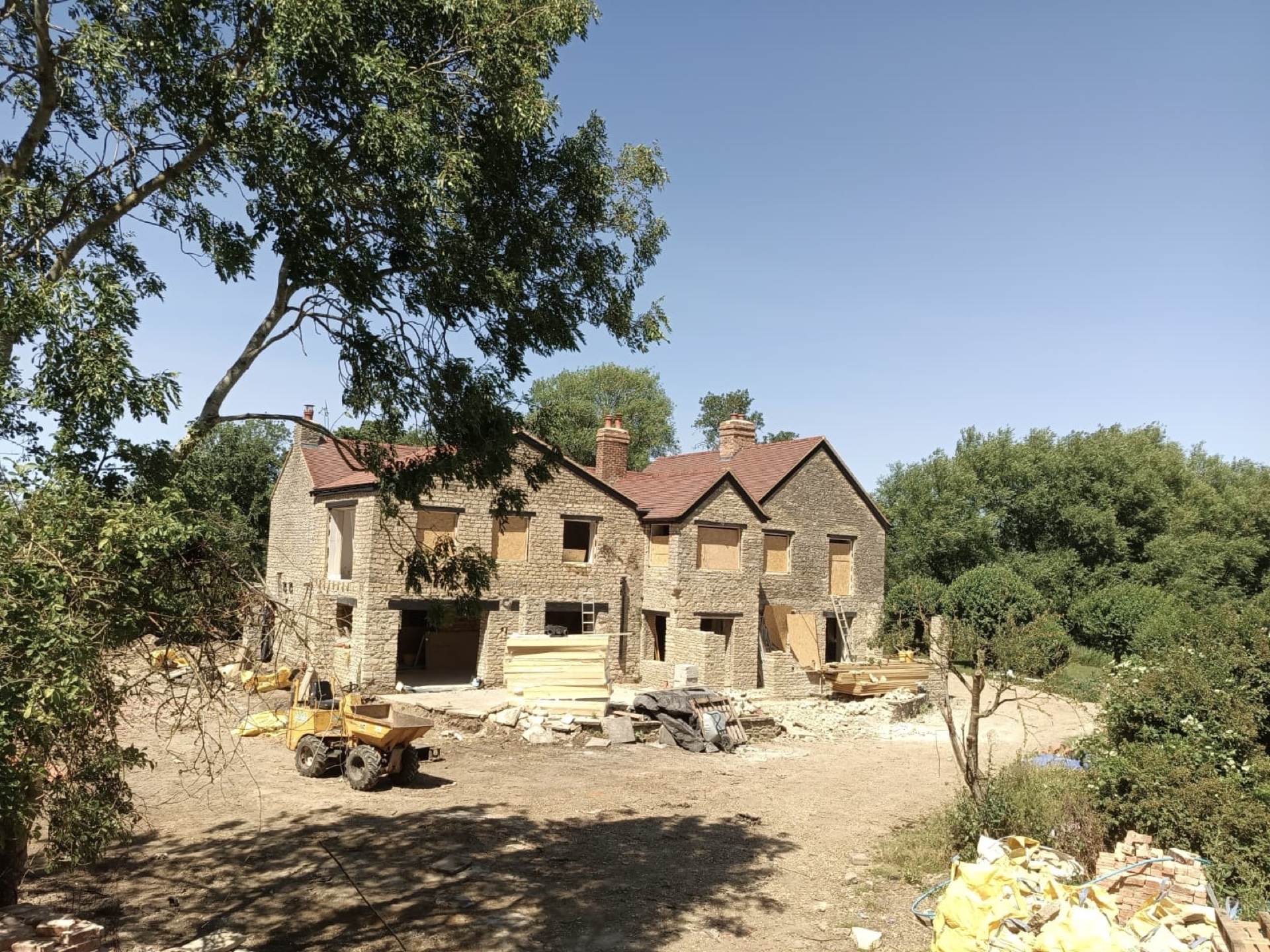 Ravenstone Mill: complete re-roof